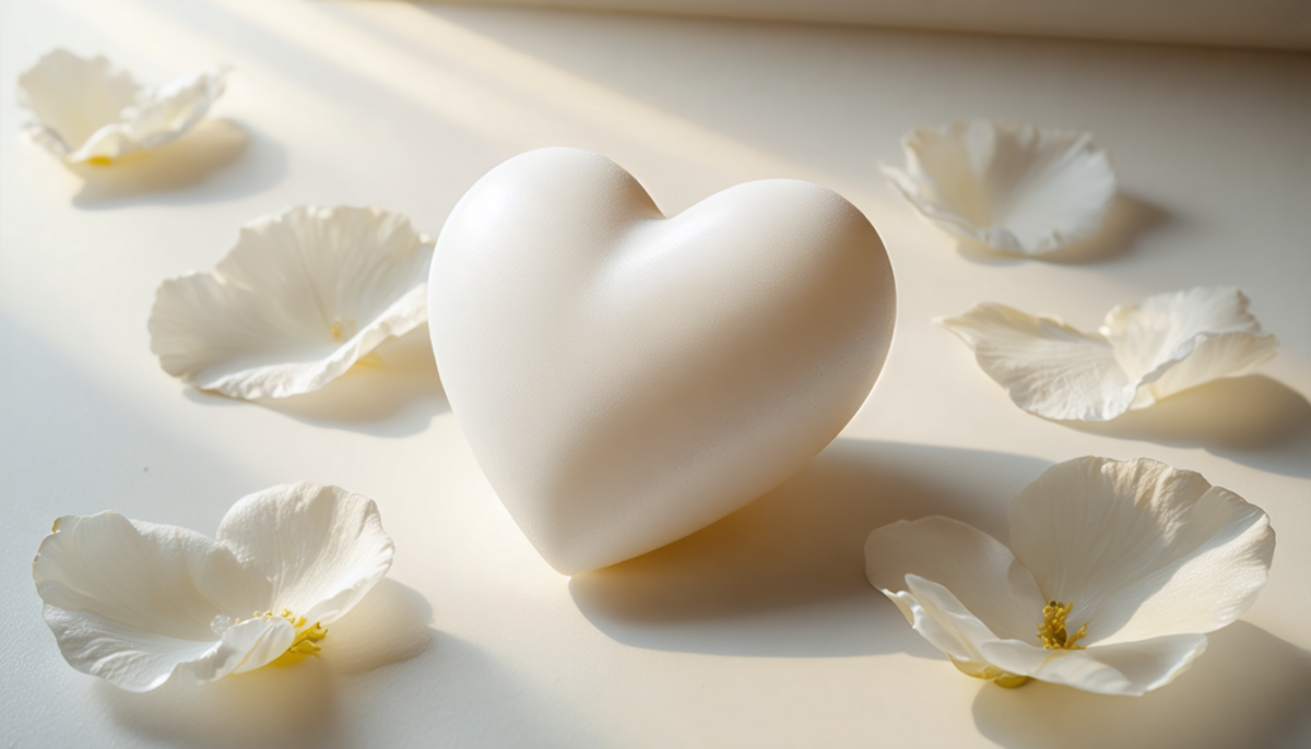 découvrez la signification du cœur blanc, symbole d'amour sincère, pur et profond, parfait pour exprimer des sentiments authentiques.