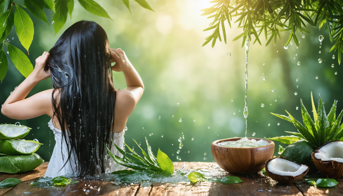 découvrez les secrets d'une hydratation naturelle pour sublimer vos cheveux et révéler leur beauté éclatante grâce à des soins simples et efficaces.